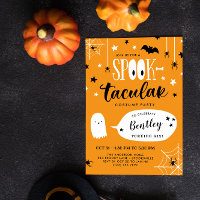 Cute Spooktacular Kids Halloween Birthday