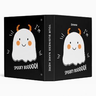 Cute Spooky Boo Demon Ghost Binder