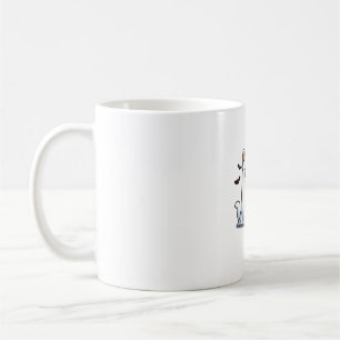 Cute Spooky Cat Ghost Pumpkin Halloween Fall Costu Coffee Mug