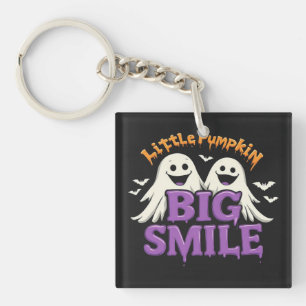 👻🦇 Cute Spooky Ghost Bat Halloween Charm Vibes🧡 Keychain