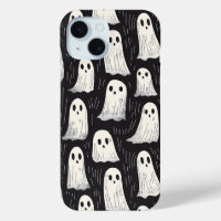Cute Spooky Ghost Halloween Pattern