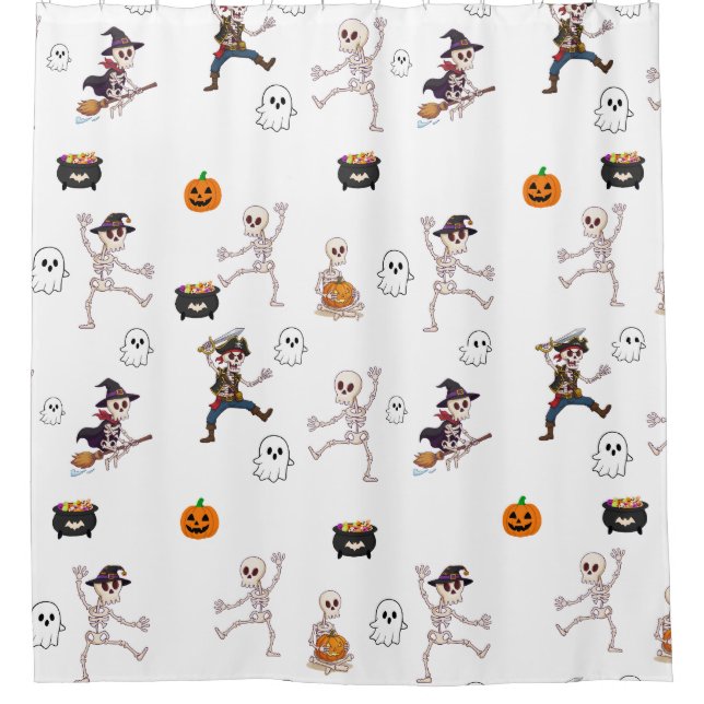 Cute Spooky Halloween Pattern Show (Front)