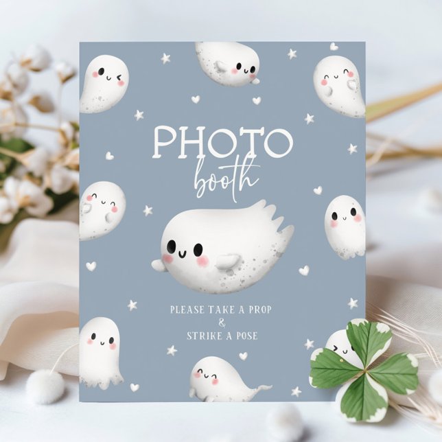 Cute Spooky One Halloween Photo Booth Sign (Creator Uploaded)