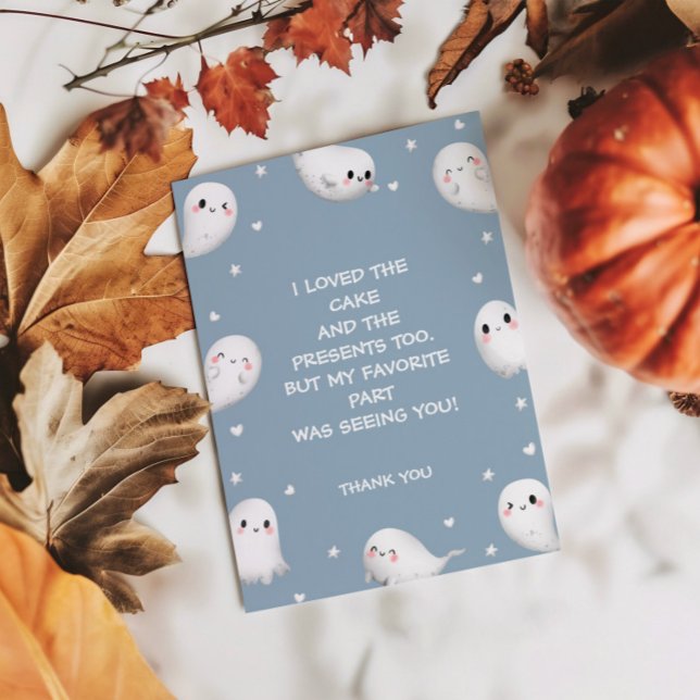 Cute Spooky One Halloween Thank You Card (Creator Uploaded)
