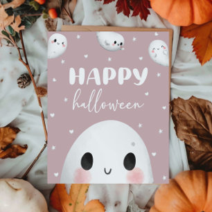 Cute Spooky One Happy Halloween Sign