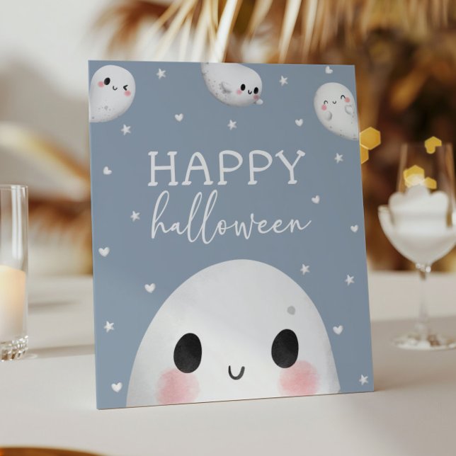 Cute Spooky One Happy Halloween Sign (Creator Uploaded)