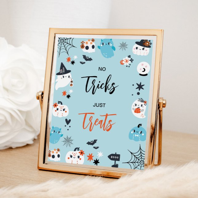 Cute Spooky Treats Party Sign (Creator Uploaded)