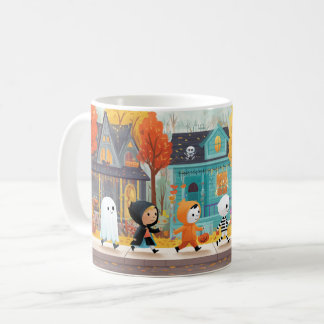 Cute & Spooky Trick or Treaters Mug