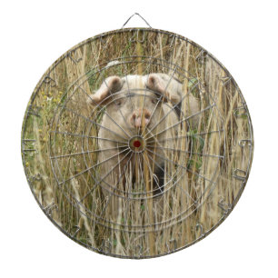 Cute Spotty Pig Dart Board