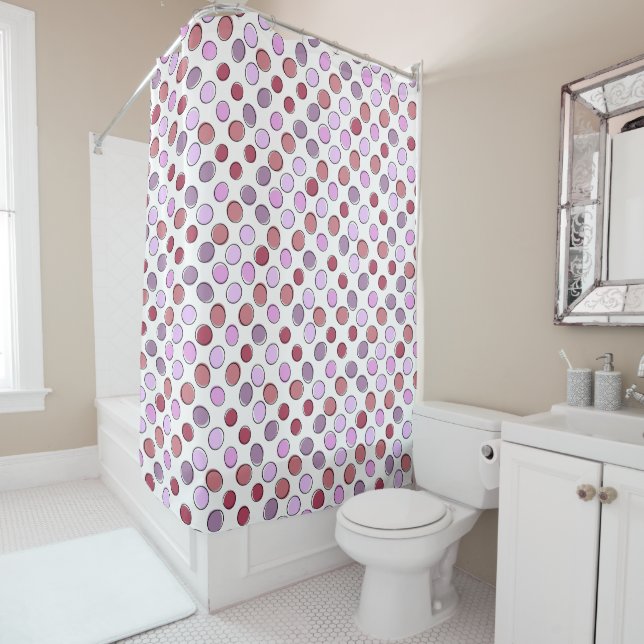 Cute Spotty Pink and Purple Pattern (In Situ)