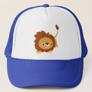 Cute Sprightly Cartoon Lion Hat