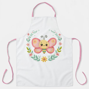 Cute, spring/butterfly  apron