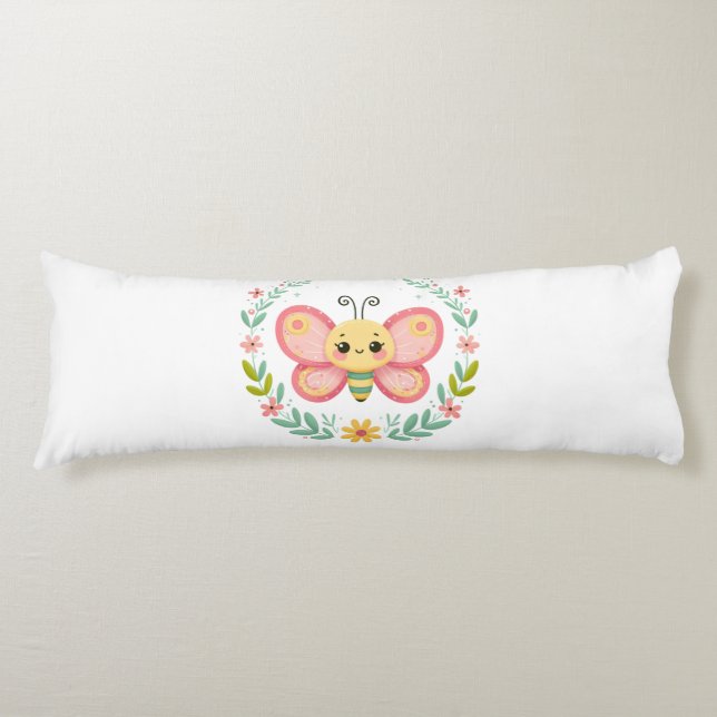 Cute, spring/butterfly  body pillow (Front)