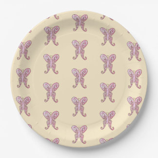 Cute Spring Butterfly  Paper Plate