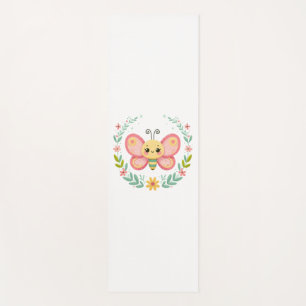 Cute, spring/butterfly yoga mat