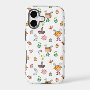 Cute Spring Decorative Kids and Animals