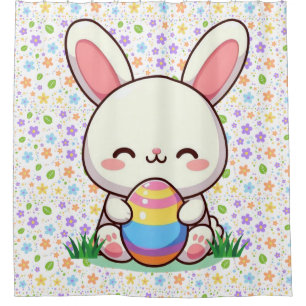 Cute spring/Easter bunny with egg