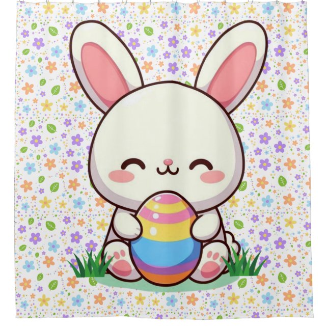 Cute spring/Easter bunny with egg (Front)