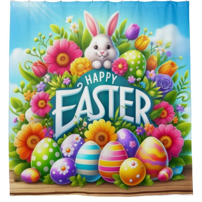 Cute spring/Easter bunny with egg (Front)