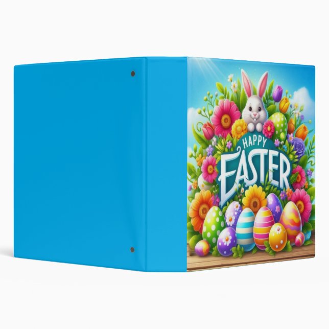 Cute spring/Easter bunny with egg Binder (Background)