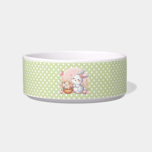 Cute spring/Easter bunny with egg Bowl