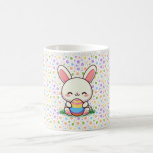 Cute spring/Easter bunny with egg Coffee Mug