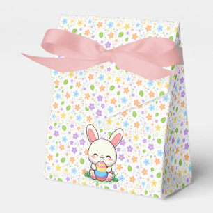 Cute spring/Easter bunny with egg Favor Box