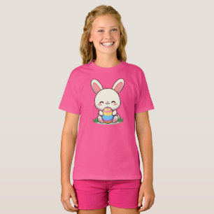 Cute spring/Easter bunny with egg T-Shirt