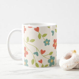 Cute Spring Flowers - Coffee Mug