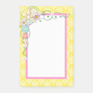 Cute Spring Flowers Post-it Notes