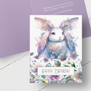 Cute Spring Greeting Card For Birthday