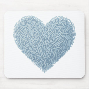 Cute Sprinkle Heart Baby Sprinkle Mouse Pad