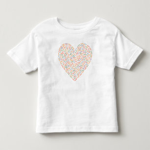 Cute Sprinkle Heart   Baby Sprinkle Toddler T-shirt
