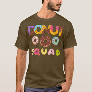 Cute Sprinkled Doughnuts Squad for Baking Team T-Shirt