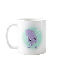 Cute Squid Coffee Mug