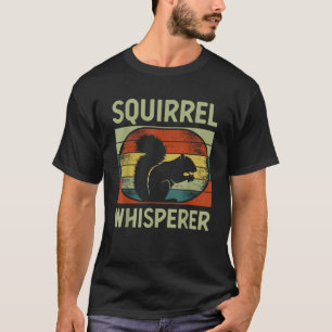 Cute Squirrel Art For Men Women Kids Rodent Squirr T-Shirt