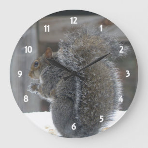 Cute Squirrel Clock