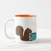 Cute Squirrel Coffee Lover | Fun Wildlife