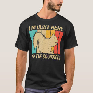 Cute Squirrel For Men Women Squirrel Pet Rodent T-Shirt