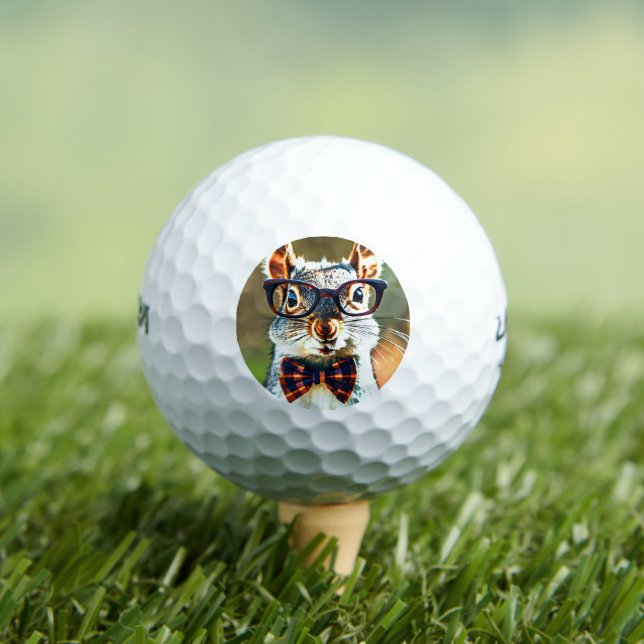 Cute Squirrel Golf Balls (Insitu Tee)