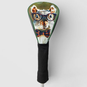 Cute Squirrel Golf Head Cover