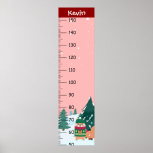 Cute Squirrel Growth Chart Metric