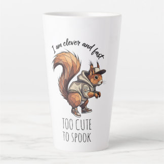 Cute Squirrel Illustration | Customizable Coffee M Latte Mug