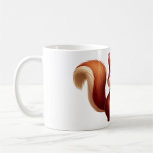 Cute Squirrel Mug - Bois Animal Coffee Coupe