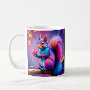 Cute Squirrel on The Branch Coffee Mug
