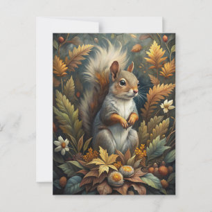 Cute Squirrel Postcard