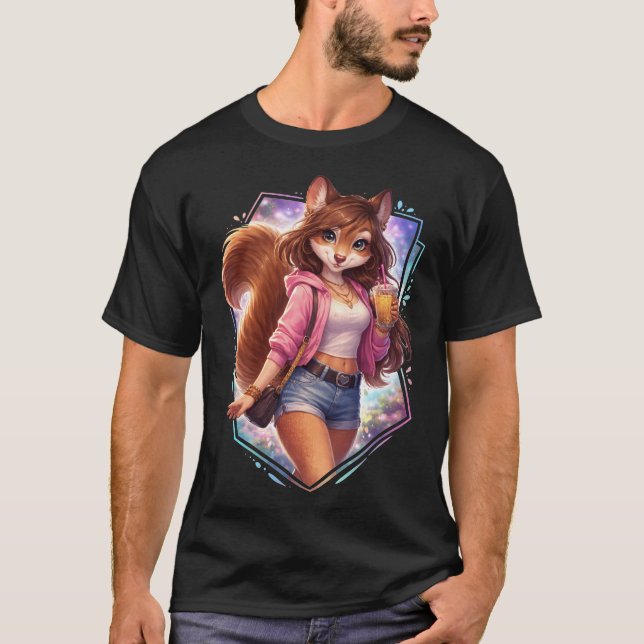 Cute Squirrel T-Shirt (Front)