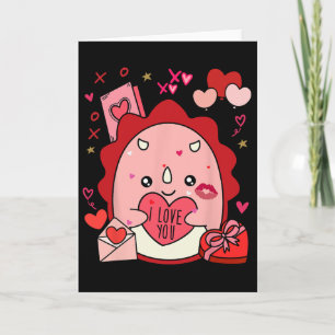 Cute Squish Squad Valentine Gifts For Kids Woman L Card