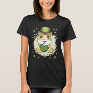 Cute St Patrick s Day Guinea Pig T-Shirt
