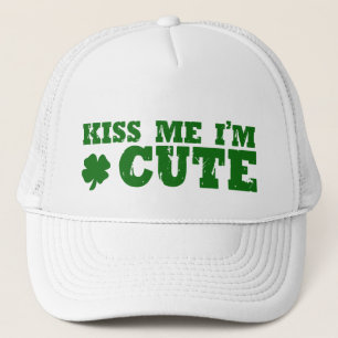 Cute St Patricks Day Irish Trucker Hat